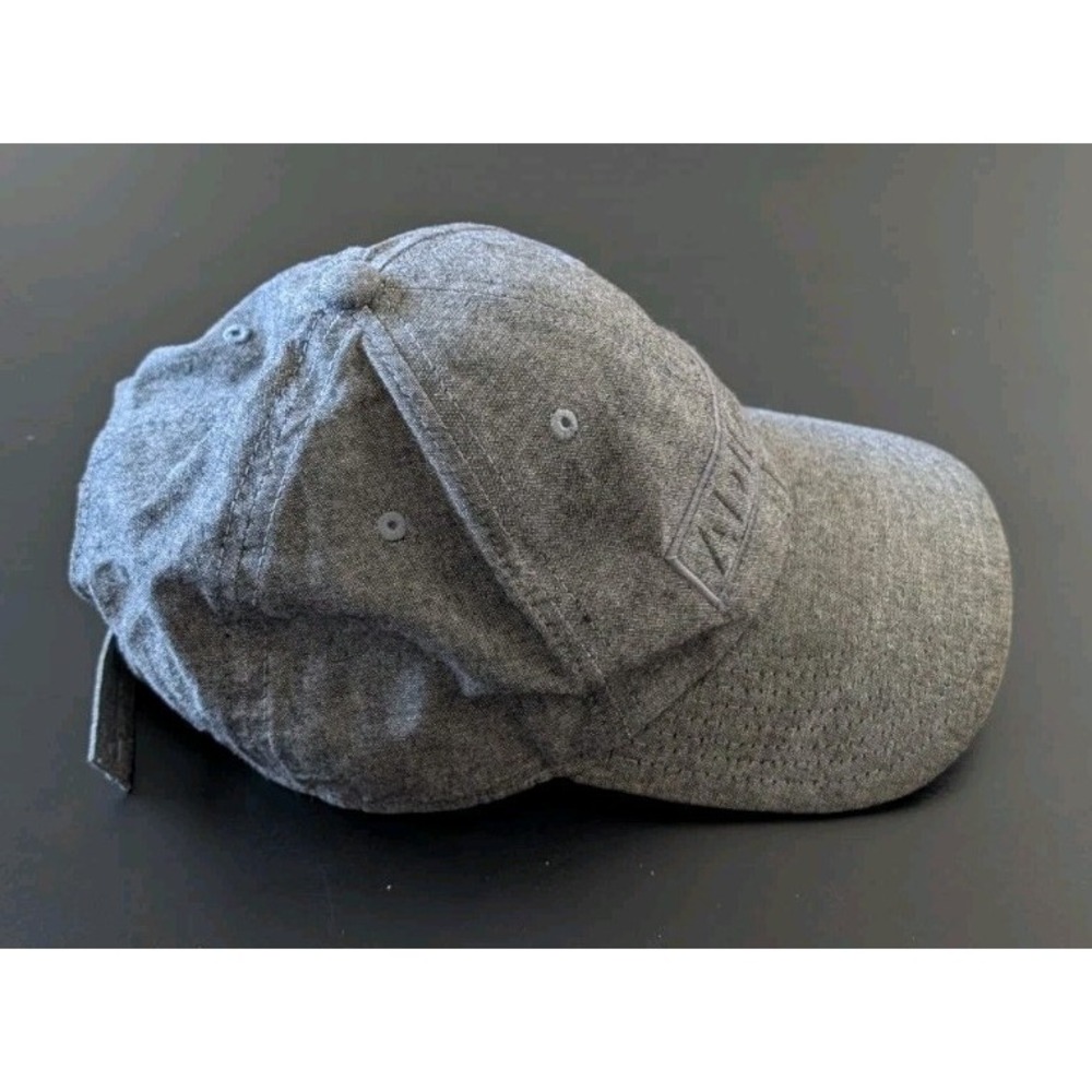 Adidas Hat Cap Strap Back Grey Mens Adjustable Climalite - Picture 4 of 8